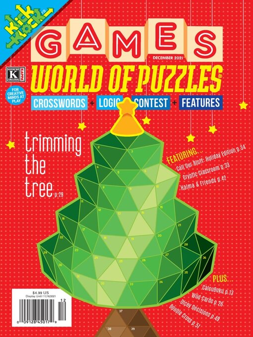 Title details for Games World of Puzzles by Kappa Publishing Group, Inc. - Available